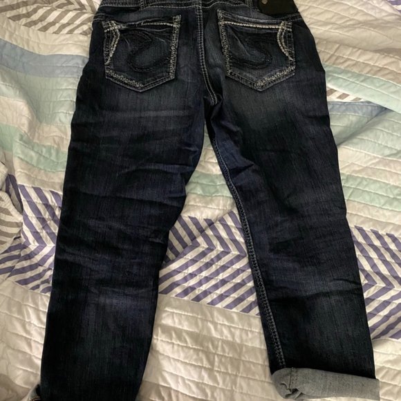 Silver Jeans Co Aiko Cropped Jeans - Picture 2 of 3